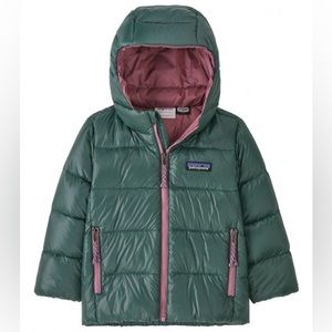 Patagonia Baby Hi-Loft Down Sweater Hoody size 5 T
